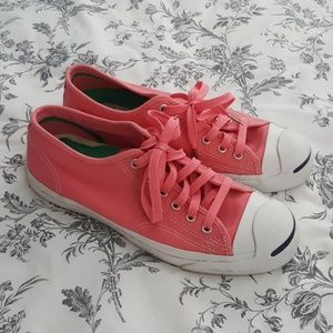 Coral Pink Jack Purcells